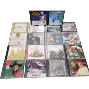18 Lot Christmas Music CD's Pentatonix Rod Stewart Manheim Steamroller & MORE